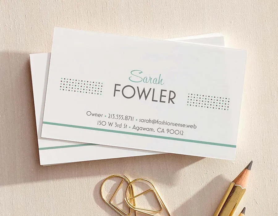 Standard Pack Business Cards