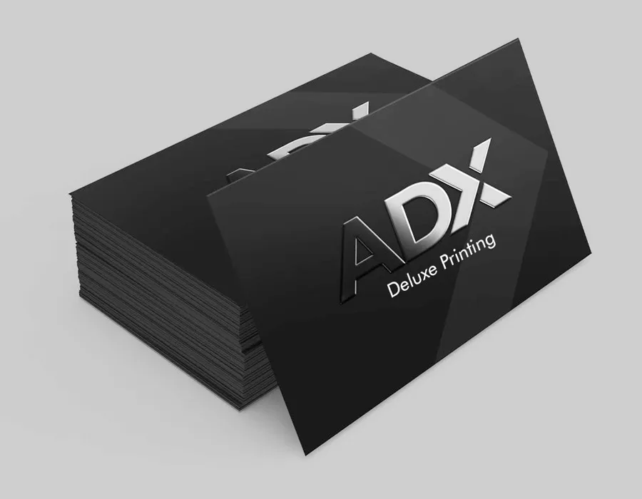 3D Spot UV Business Cards