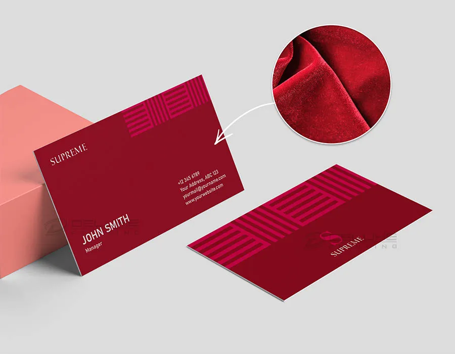 Velvet Pack Business Cards